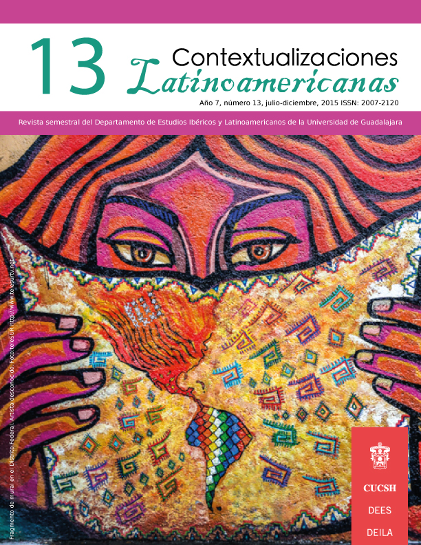 					Ver Vol. 2 Núm. 13 (8): Contextualizaciones Latinoamericanas Número 13 Julio - Diciembre 2015
				