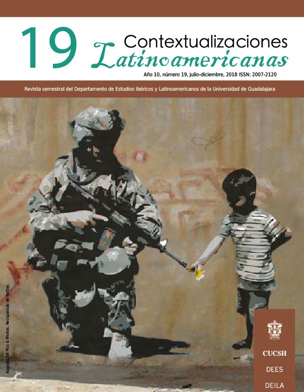 					Ver Vol. 2 Núm. 19 (11): Contextualizaciones Latinoamericanas Número 19 Julio - Diciembre 2018
				