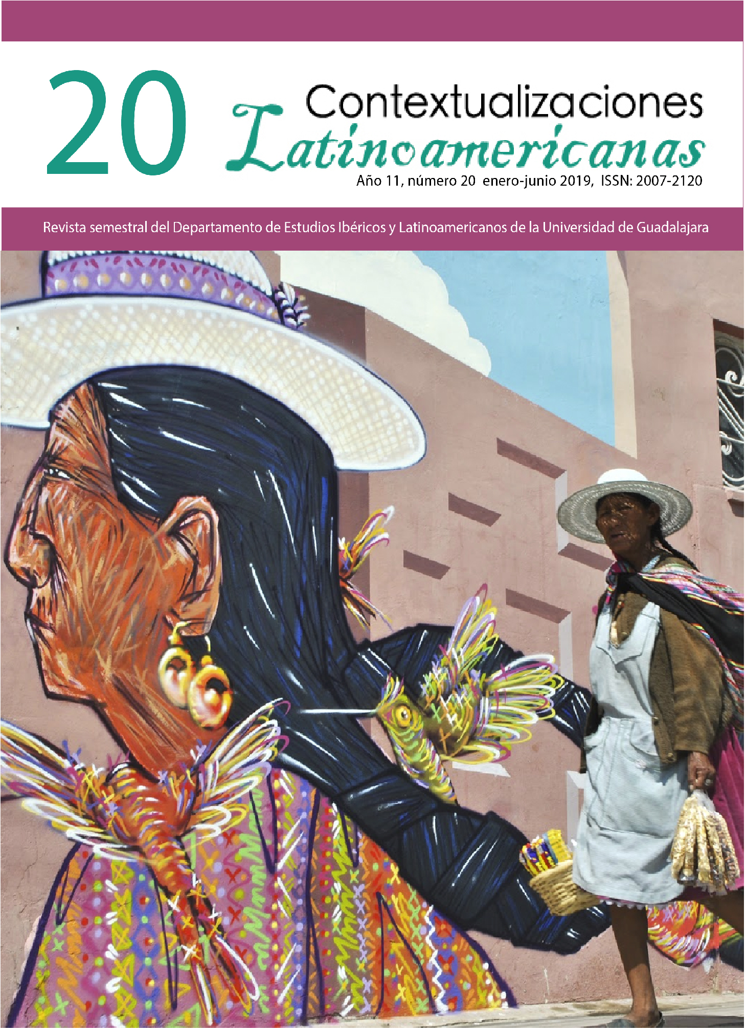 					Ver Vol. 1 Núm. 20 (12): Contextualizaciones Latinoamericanas Número 20 Enero- Junio 2019
				