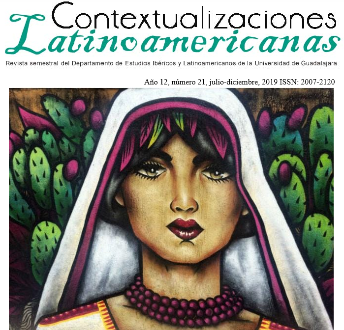 					Ver Vol. 2 Núm. 21 (12): Contextualizaciones Latinoamericanas Número 21 Julio - Diciembre 2019
				
