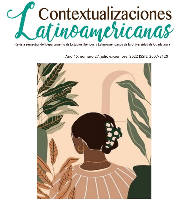 					Ver Vol. 2 Núm. 27 (15): Contextualizaciones Latinoamericanas Número 27 Julio - Diciembre 2022
				
